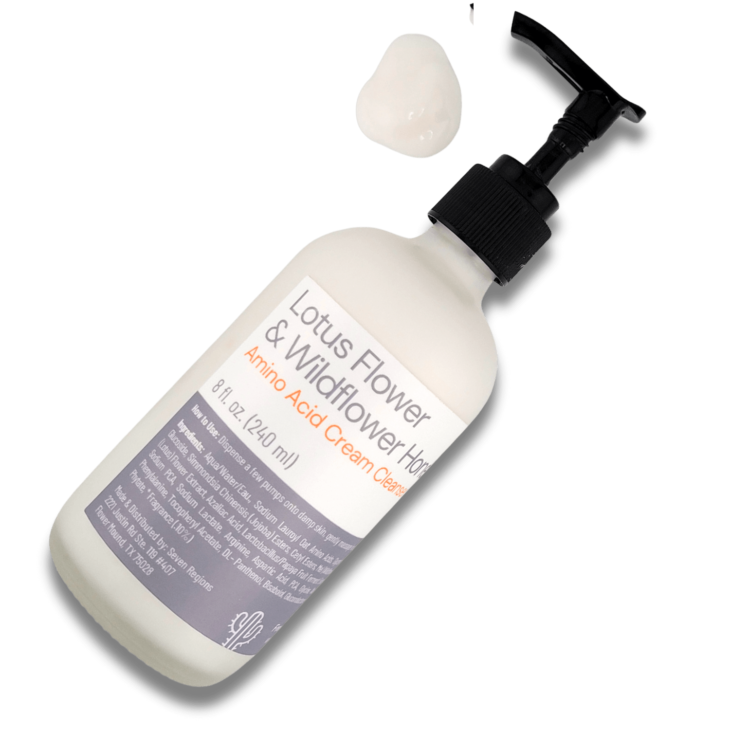 Lotus Flower & Wildflower Honey Cream Cleanser - Seven Regions
