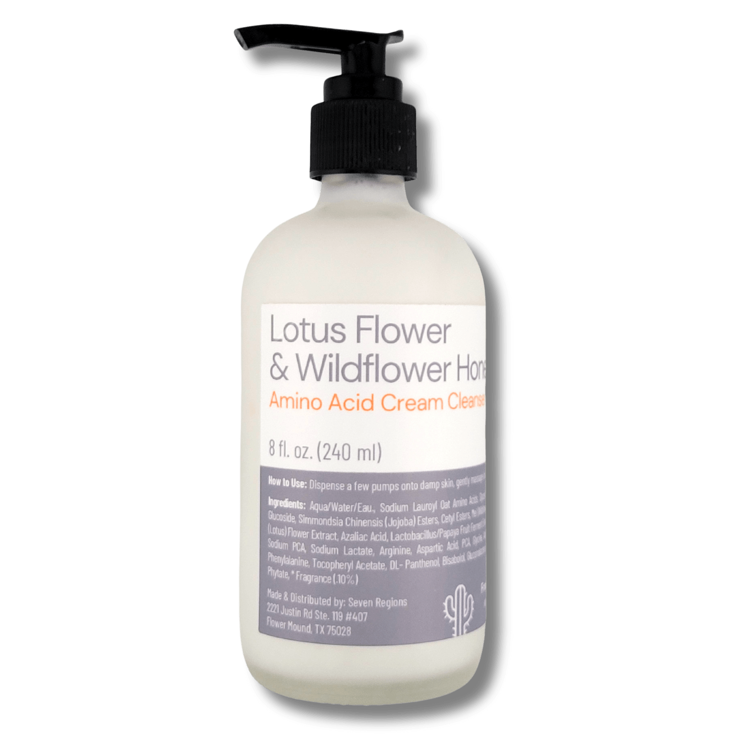 Lotus Flower & Wildflower Honey Cream Cleanser - Seven Regions
