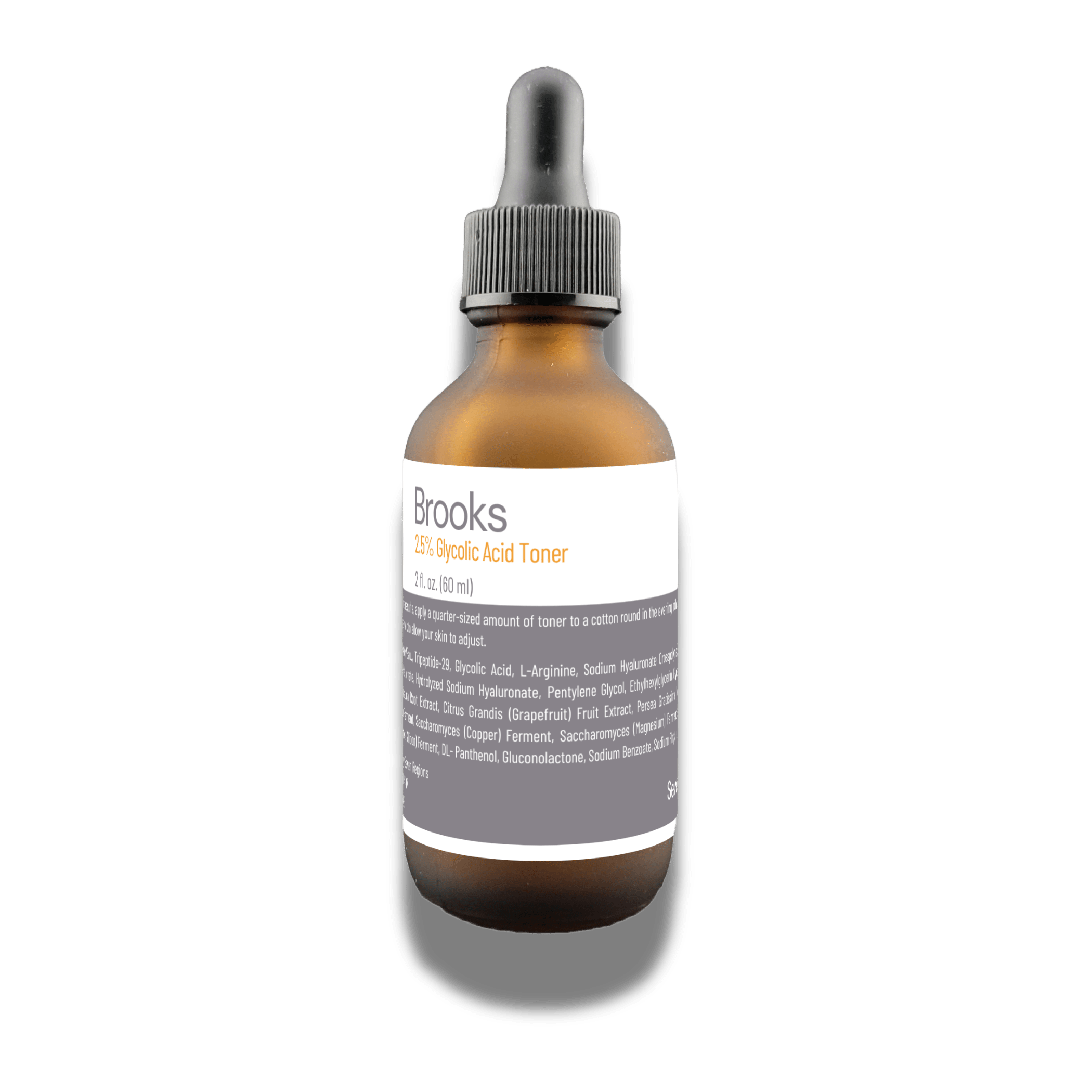Brooks 2.5% Glycolic Acid Toner