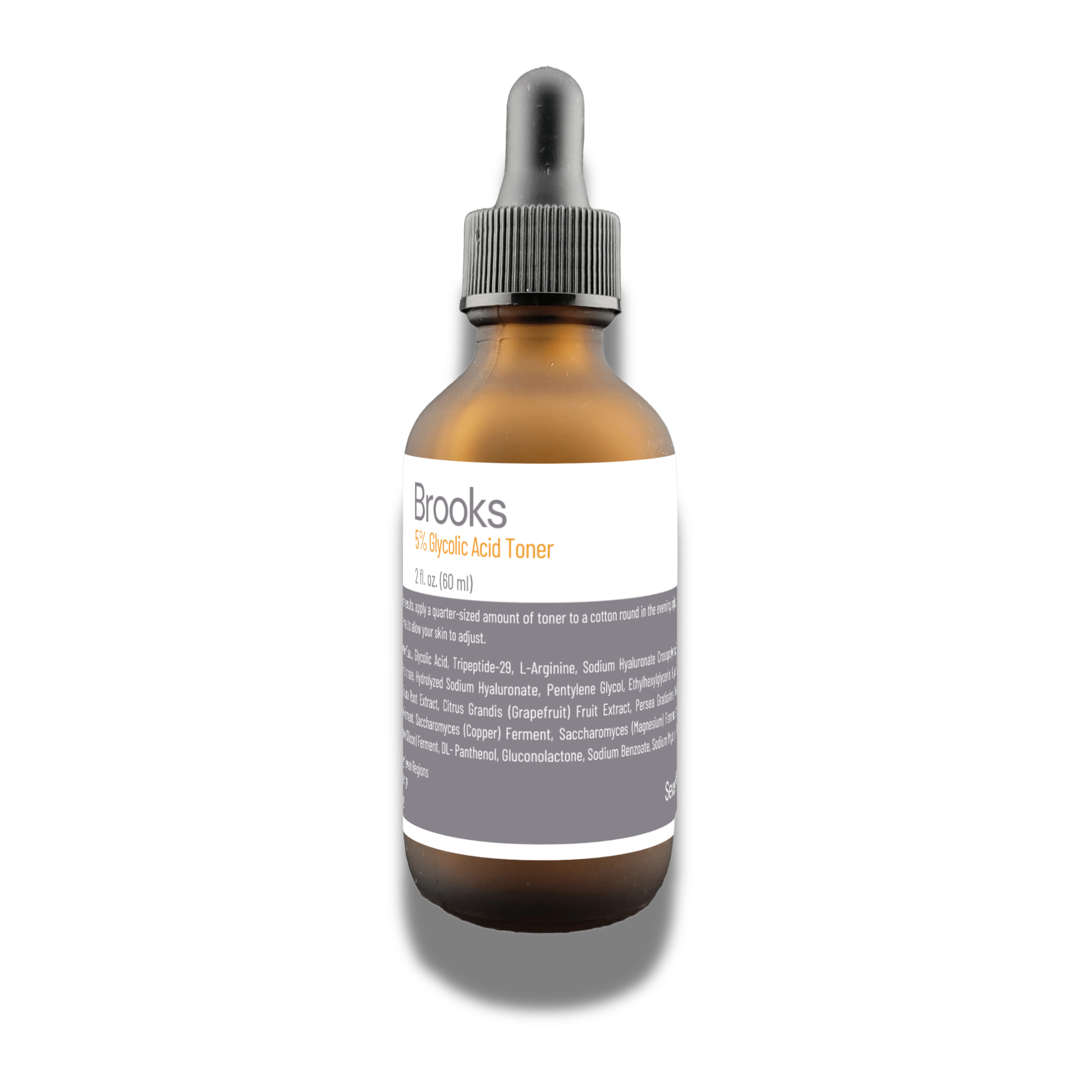 Brooks 5% Glycolic Acid Toner