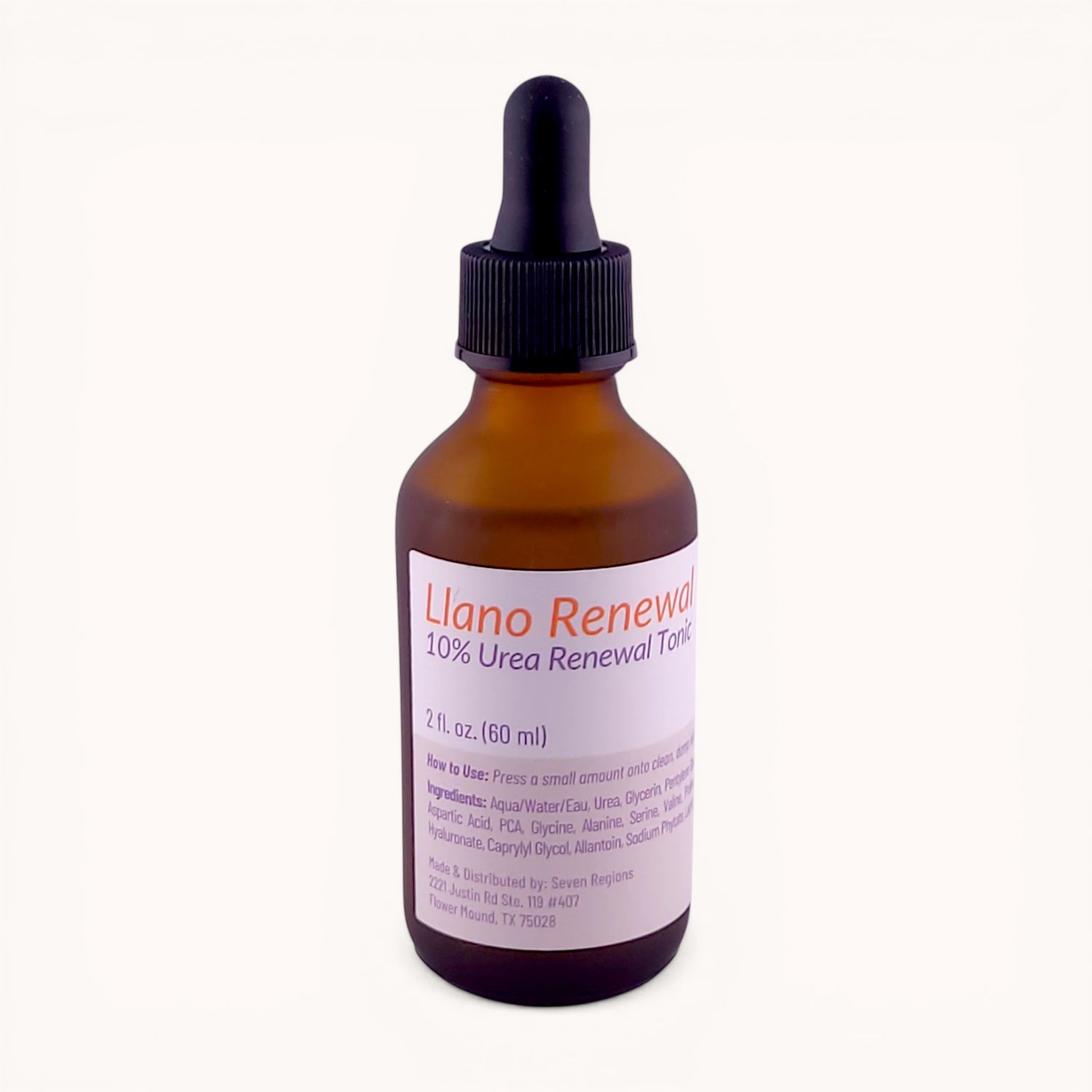 Llano Renewal 10% Urea Renewal Tonic (2 oz)
