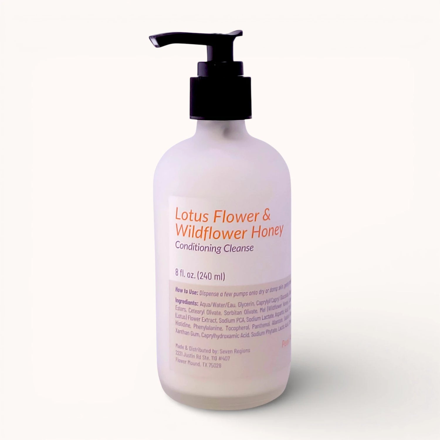 Lotus Flower & Wildflower Honey Conditioning Cleanse