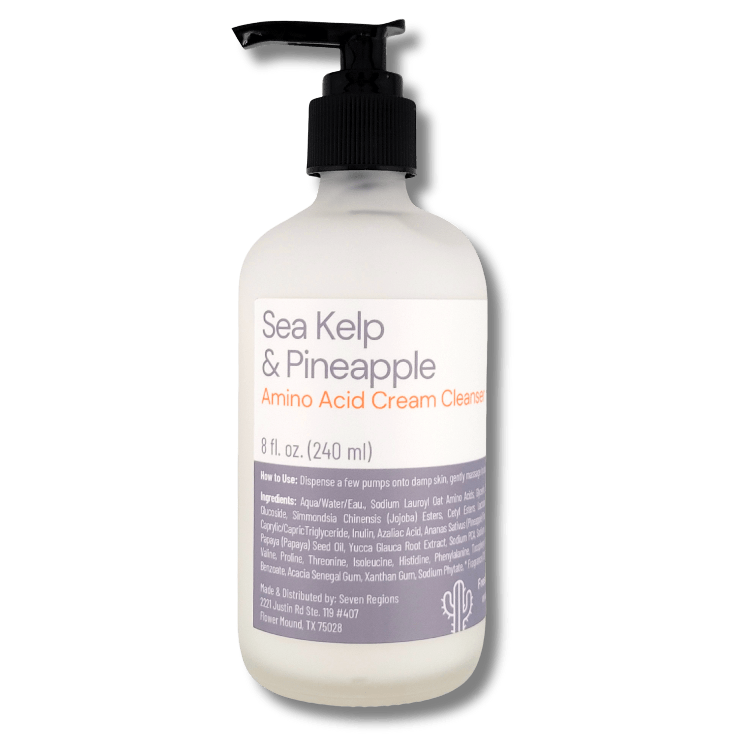 Sea Kelp & Pineapple Cream Cleanser - Seven Regions