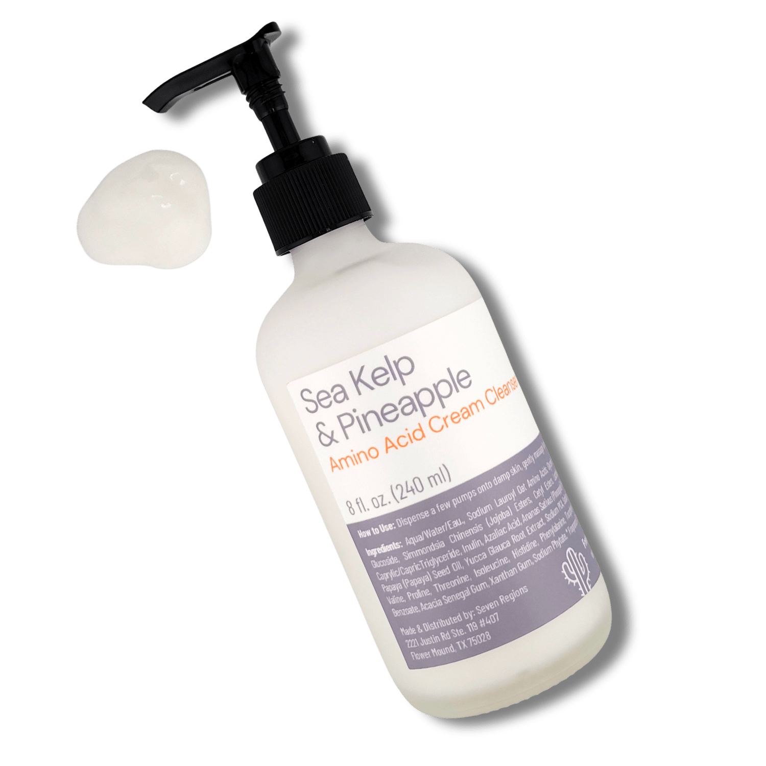 Sea Kelp & Pineapple Cream Cleanser - Seven Regions